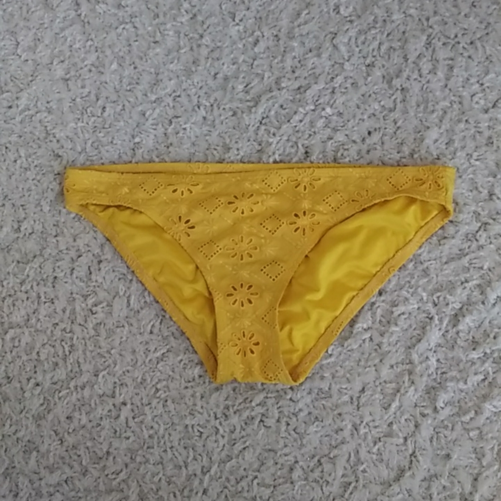 Kate Spade Eyelet Floral Swim Bottom.
